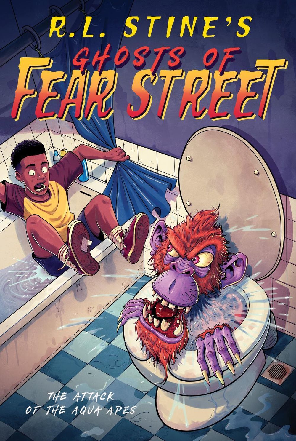 The Attack of the Aqua Apes by R.L. Stine - ISBN: 9781665979252