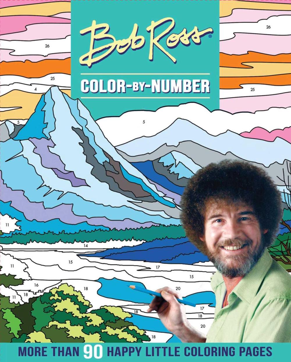 Bob Ross Color-by-Number, 9781667201818