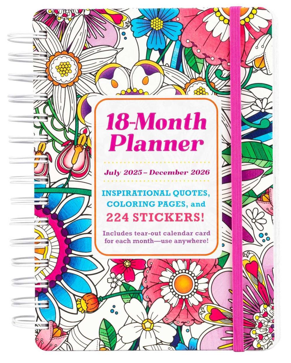 2026 Coloring Planner by Editors of Thunder Bay Press - ISBN: 9781667205007