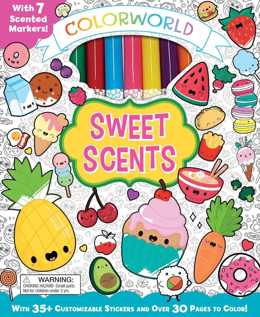 ColorWorld: Sweet Scents by Editors of Silver Dolphin Books - ISBN: 9781667205960