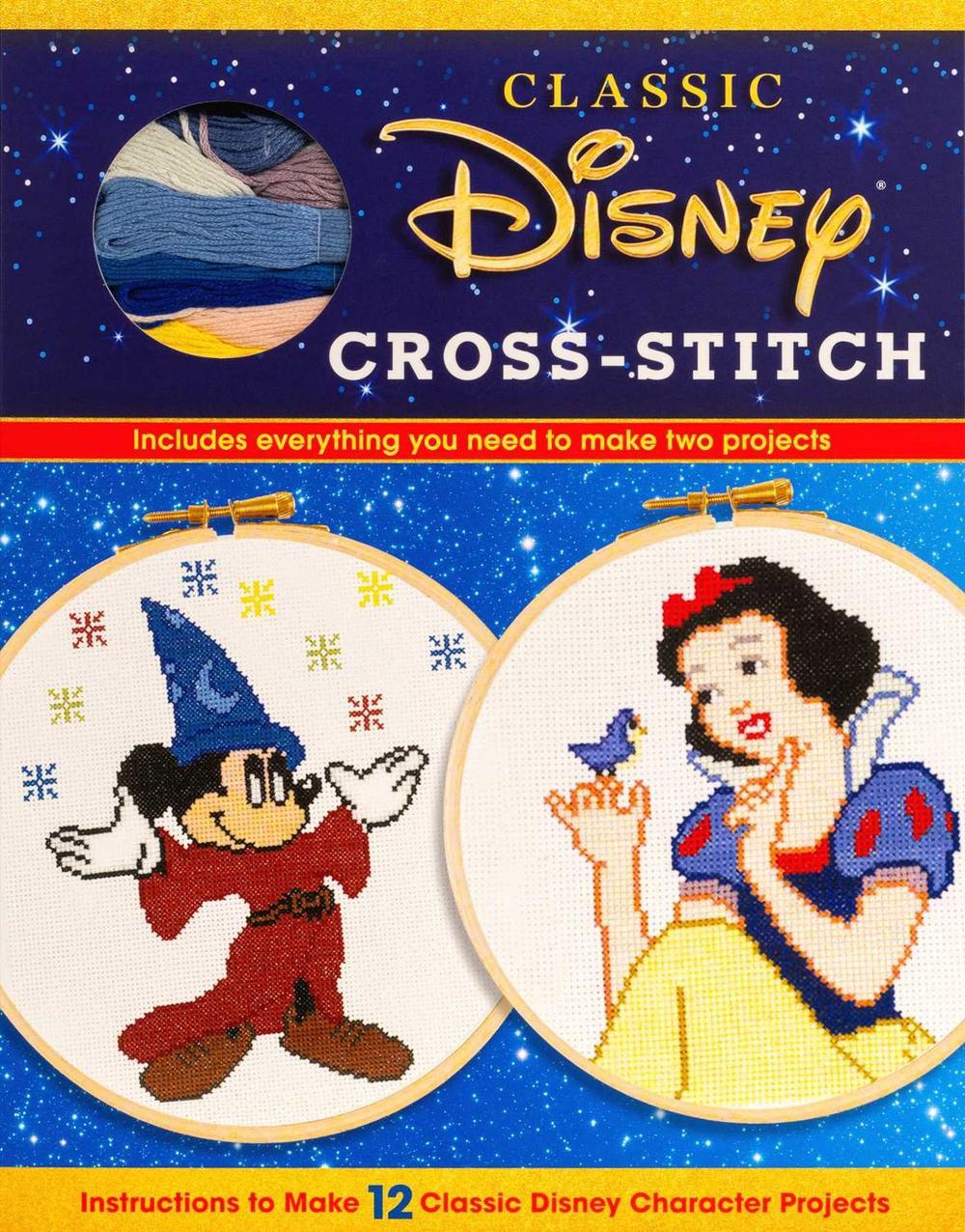Classic Disney Cross-Stitch, 9781667207490