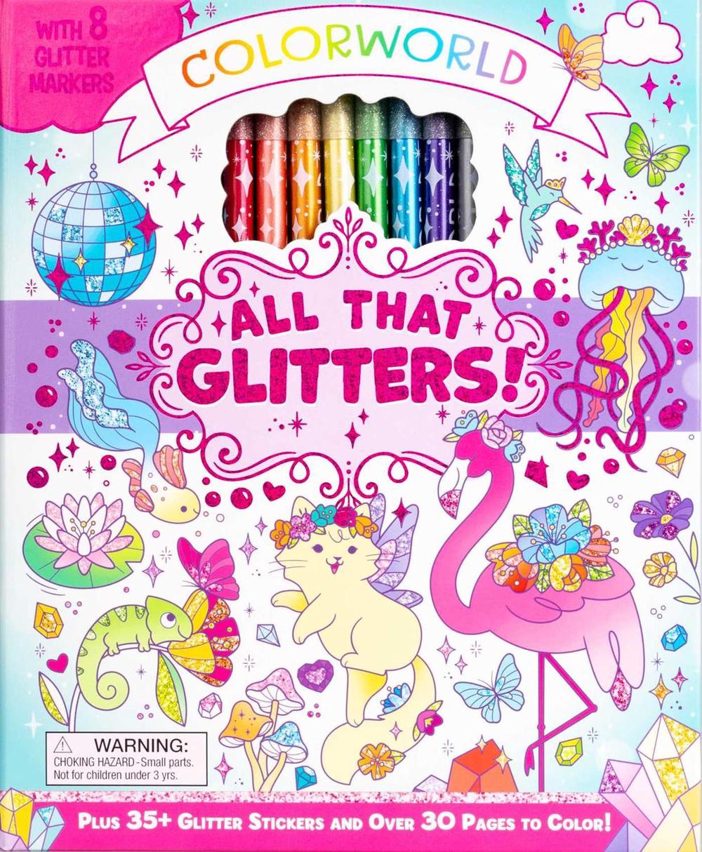 ColorWorld: All That Glitters! by Editors of Silver Dolphin Books - ISBN: 9781667208329