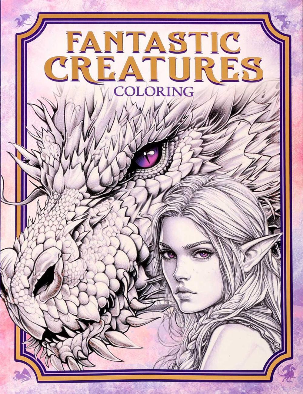 Fantastic Creatures Coloring by Editors of Thunder Bay Press - ISBN: 9781667208510