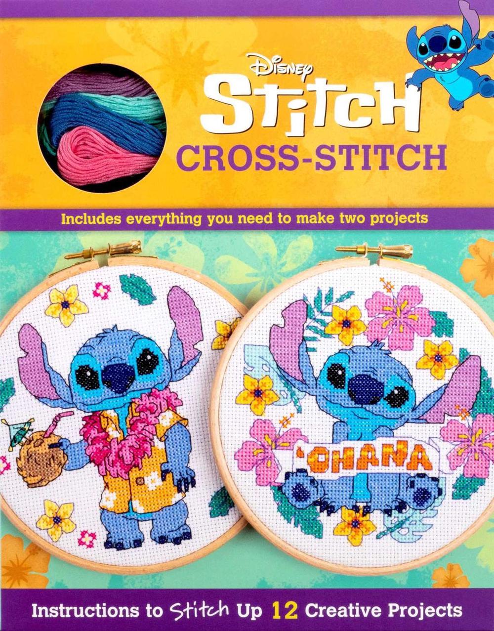 Disney Stitch Cross-Stitch, 9781667208671