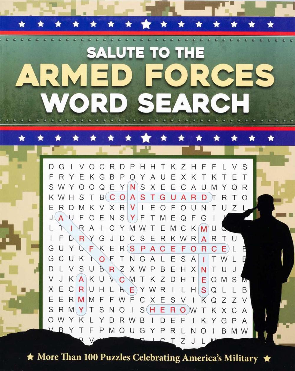 Salute to the Armed Forces Word Search by Editors of Thunder Bay Press - ISBN: 9781667208695