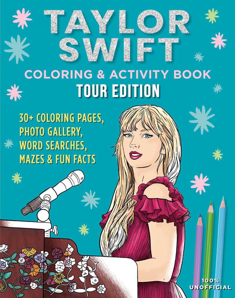Taylor Swift Coloring & Activity Book: Tour Edition, 9781667209326