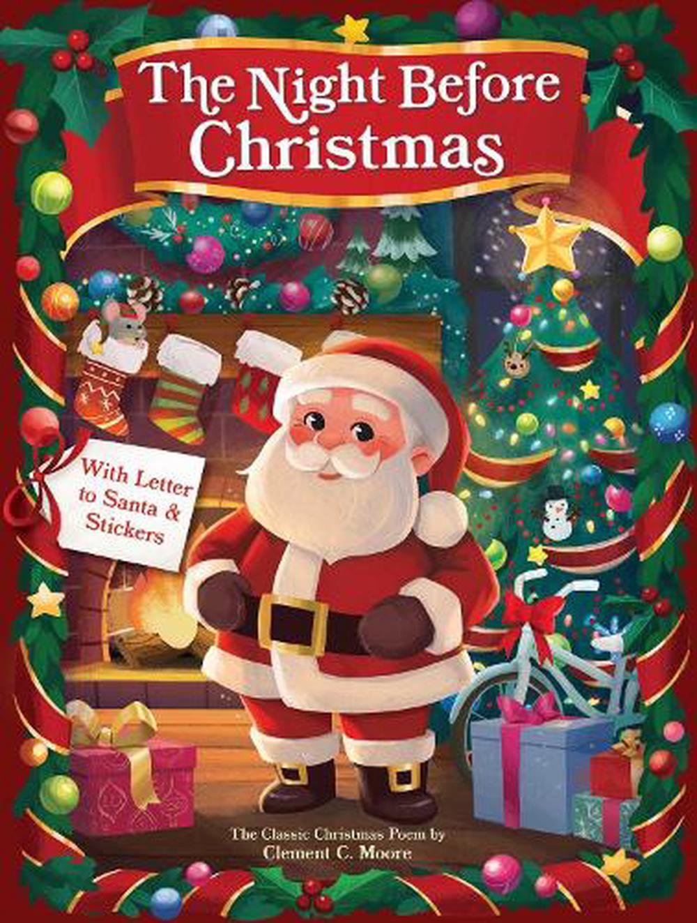 The Night Before Christmas with Letter to Santa and Stickers by Clement C. Moore - ISBN: 9781667212418