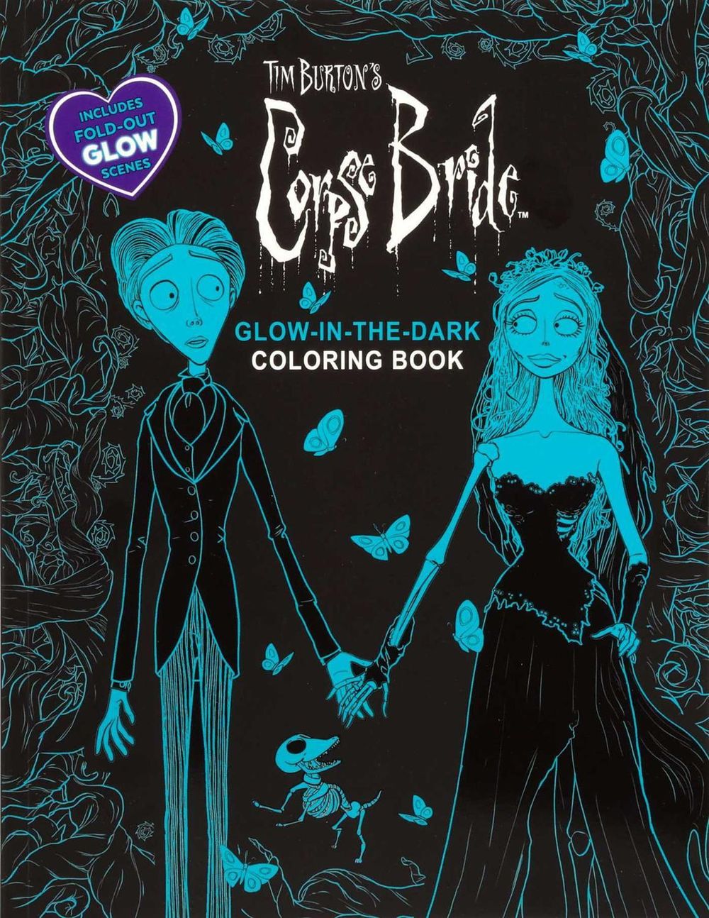 Tim Burton's Corpse Bride Glow-in-the-Dark Coloring Book by Editors of Thunder Bay Press - ISBN: 9781667212722