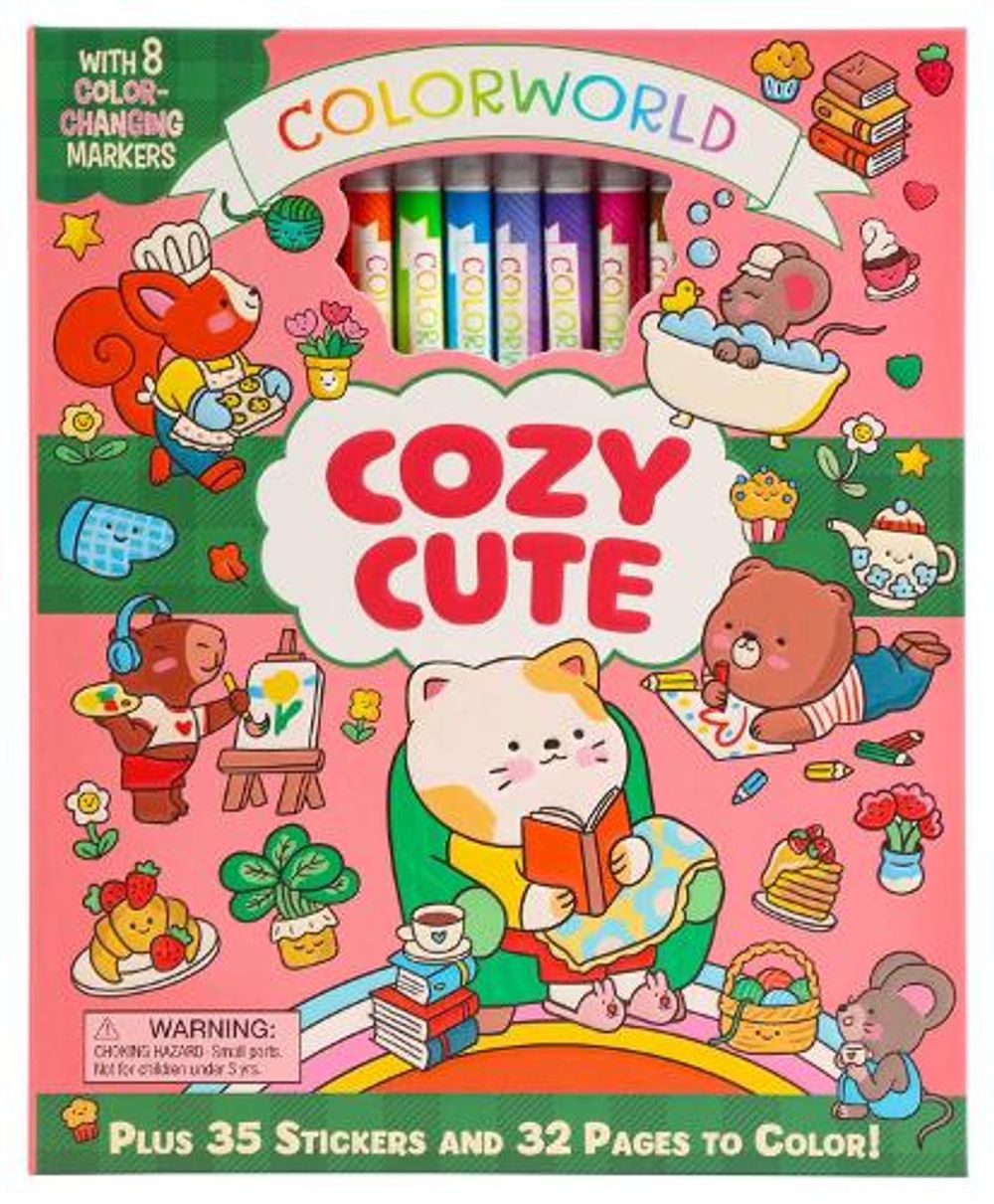 ColorWorld: Cozy Cute by Editors of Silver Dolphin Books - ISBN: 9781667212845