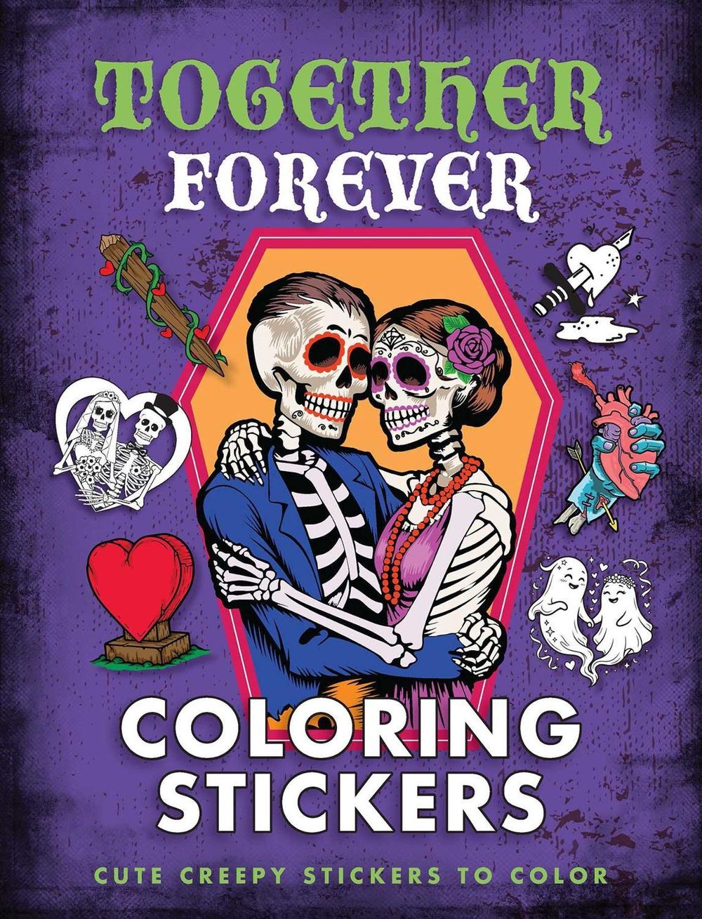 Together Forever Coloring Stickers by Editors of Thunder Bay Press - ISBN: 9781667213026