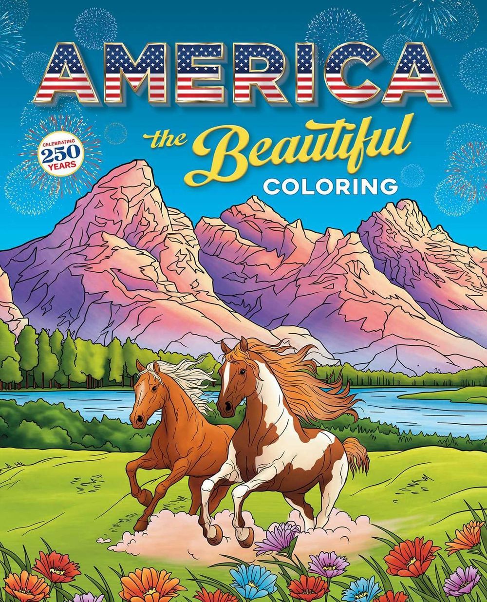 America the Beautiful Coloring by Editors of Thunder Bay Press - ISBN: 9781667215013