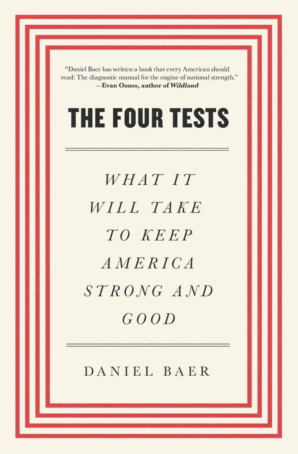 The Four Tests by Daniel Baer - ISBN: 9781668006597