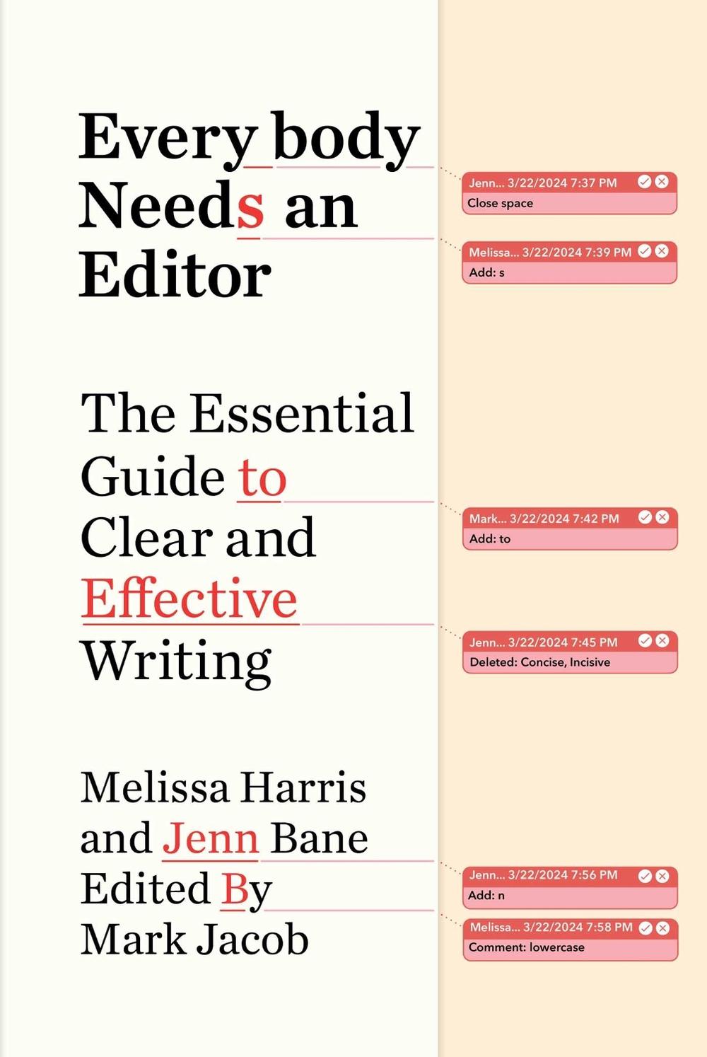 Everybody Needs an Editor by Melissa Harris - ISBN: 9781668017296