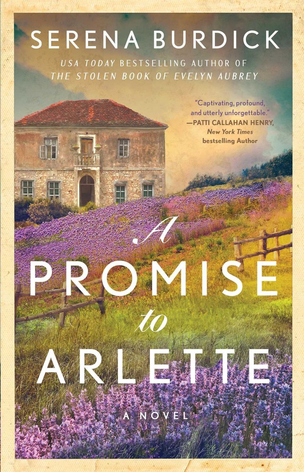 A Promise to Arlette by Serena Burdick - ISBN: 9781668070314