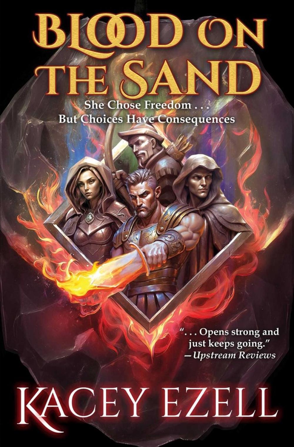 Blood on the Sand by Kacey Ezell - ISBN: 9781668073230