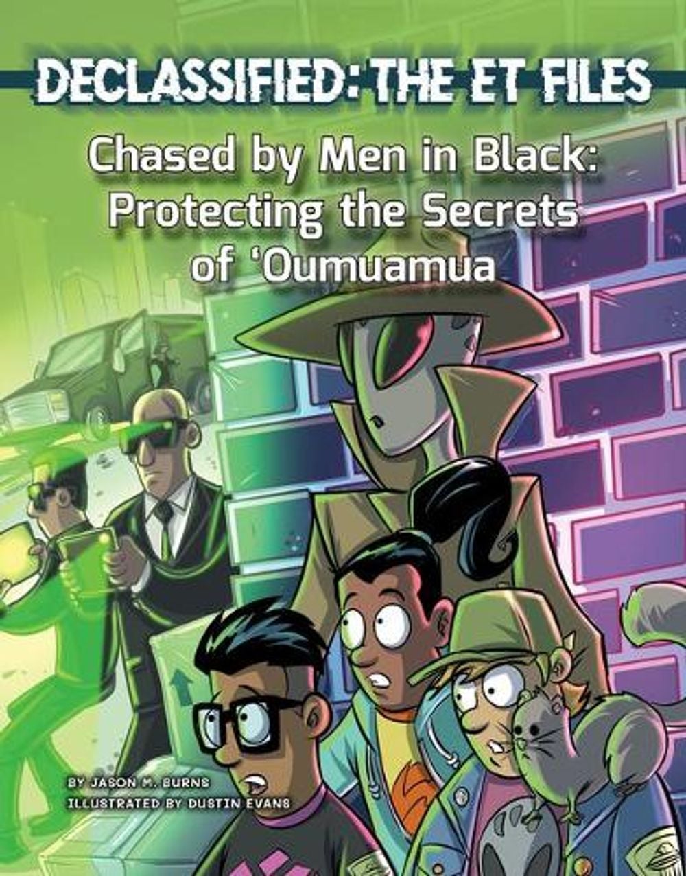 Cover of Chased by Men in Black: Protecting the Secrets of 'Oumuamua