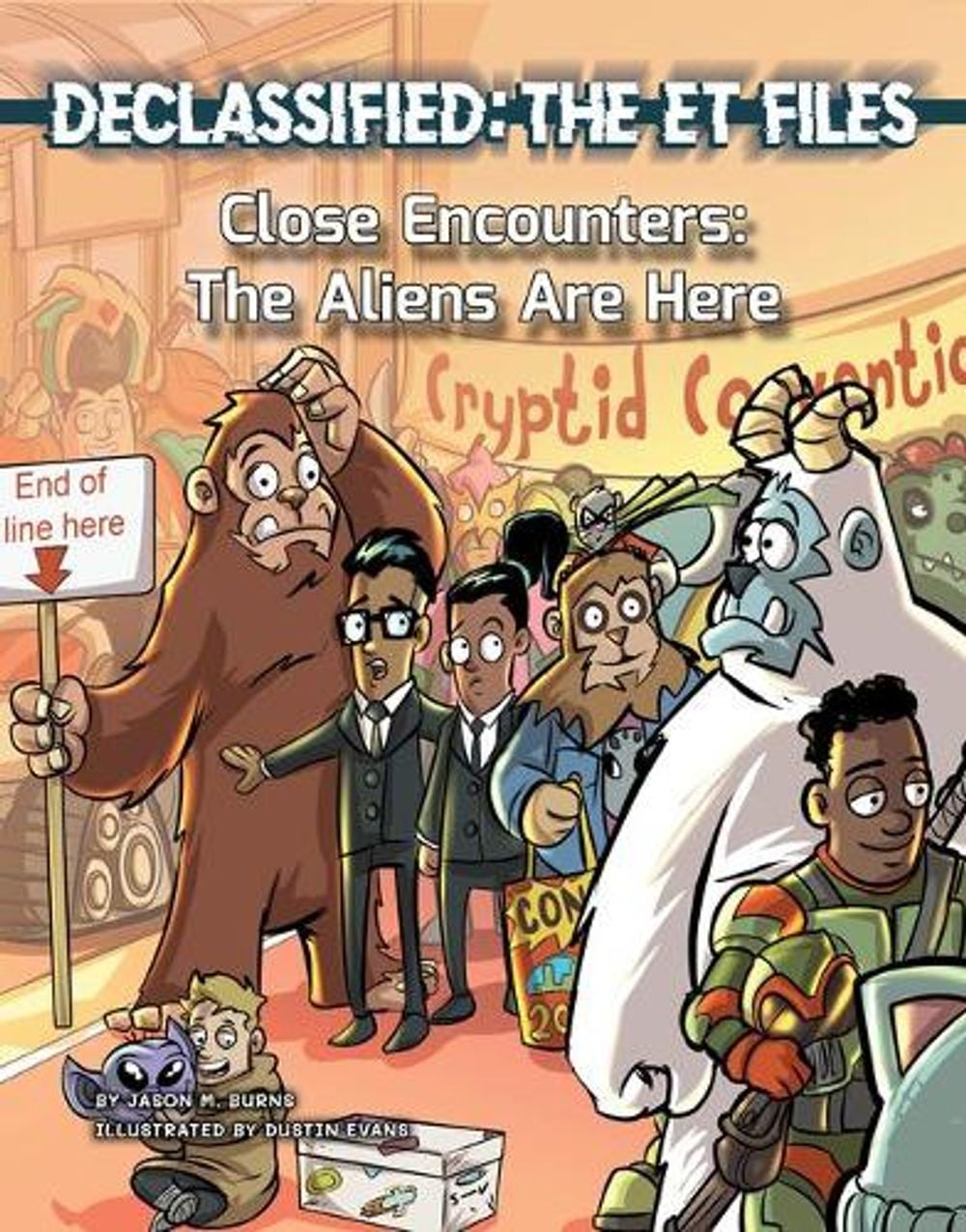 Cover of Close Encounters: The Aliens Are Here