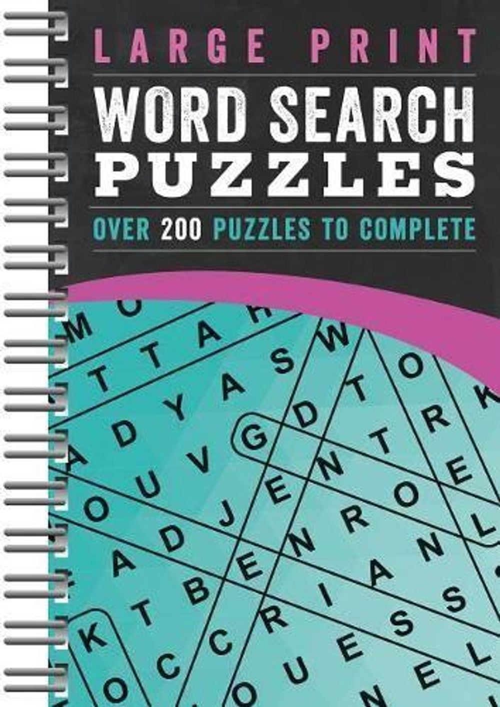 Large Print Word Search Puzzles Teal by Parragon Books - ISBN: 9781680524871