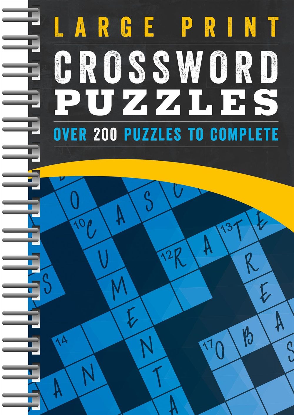 Large Print Crossword Puzzles Blue by Parragon Books - ISBN: 9781680524888