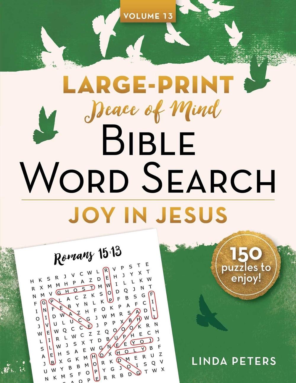 Peace of Mind Bible Word Search: Joy in Jesus, 9781680999778