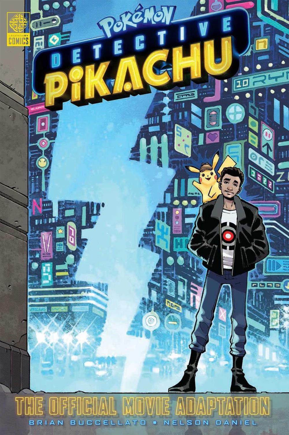 Pokemon Detective Pikachu Movie Graphic Novel by Brian Buccaletto - ISBN: 9781681160580