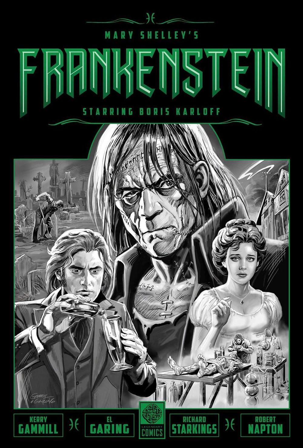 Mary Shelley's Frankenstein Starring Boris Karloff by Kerry Gammill - ISBN: 9781681161297