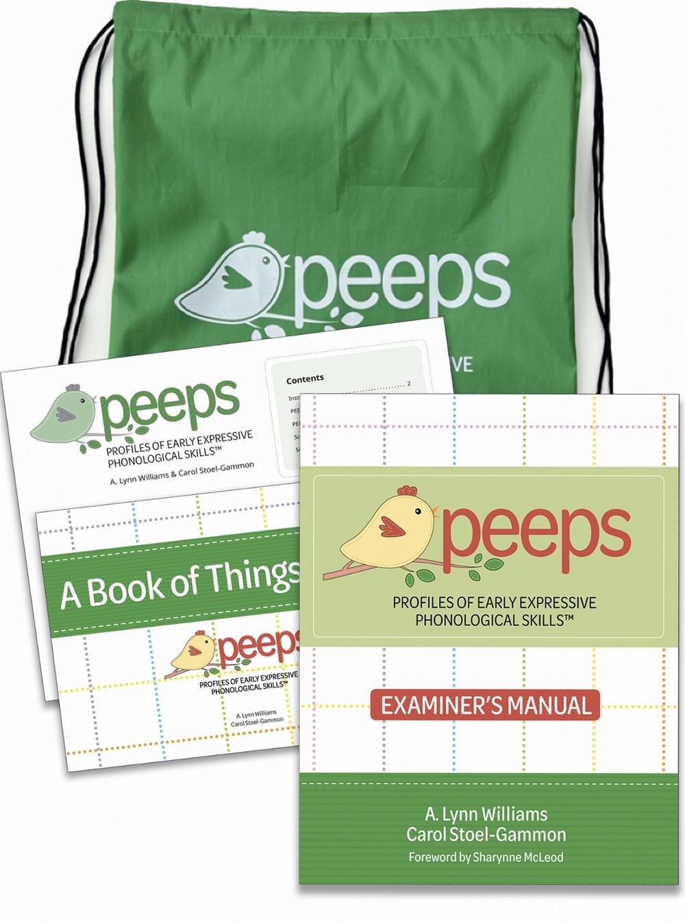 Profiles of Early Expressive Phonological Skills (PEEPS™) Assessment Kit by A. Lynn Williams - ISBN: 9781681254418
