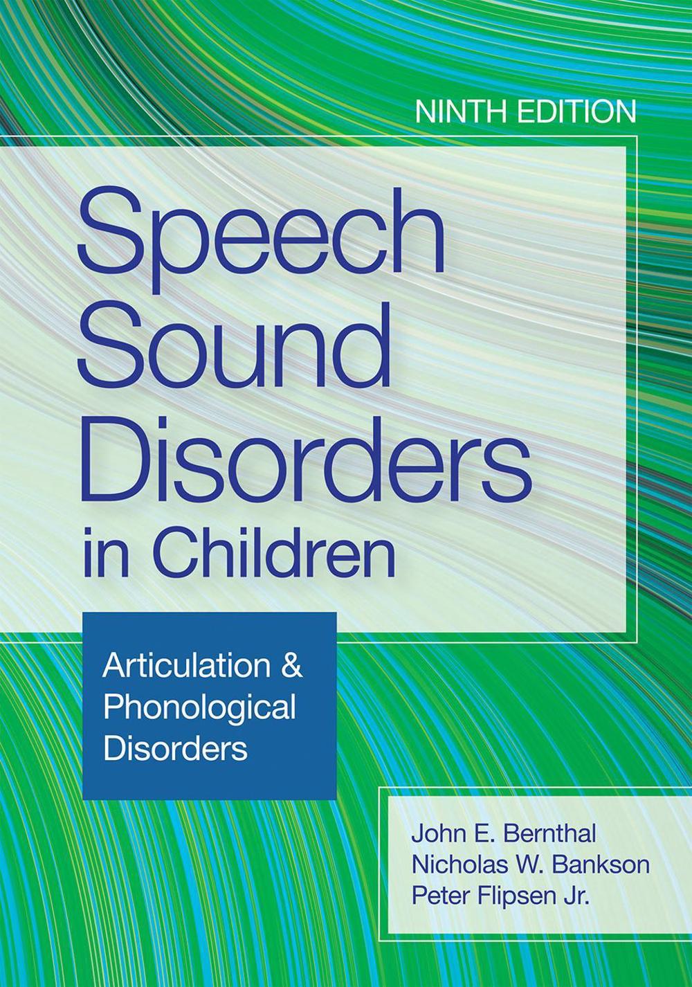 Speech Sound Disorders in Children, 9th Edition, 9781681255118