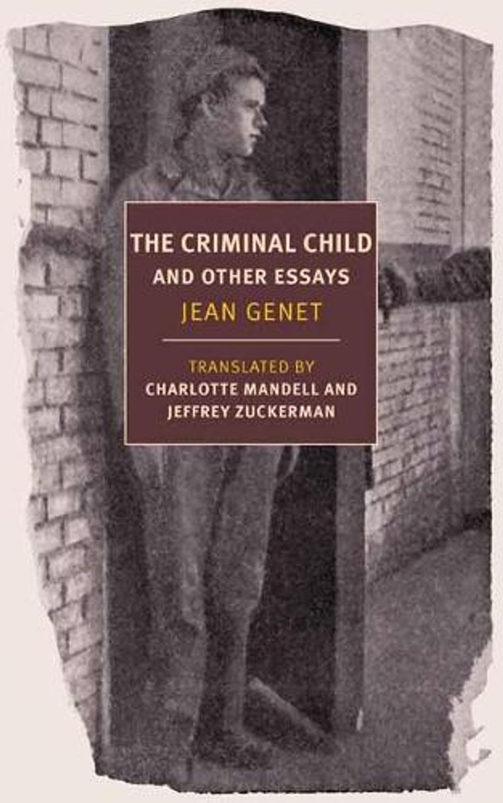 Criminal Child by Jean Genet - ISBN: 9781681373614