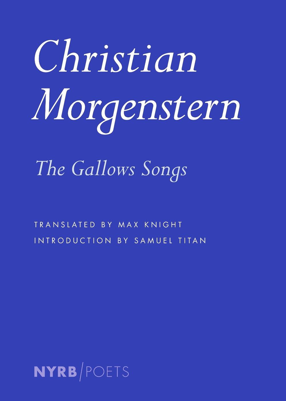 The Gallows Songs by Christian Morgenstern - ISBN: 9781681379456