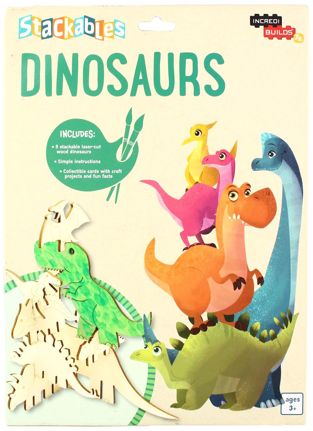 Insight Editions IncrediBuilds Jr.: Stackables: Dinosaurs, 9781682981498