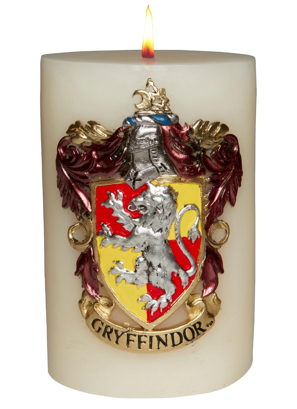 Insight Editions Harry Potter Gryffindor Sculpted Insignia Candle, 9781682982129