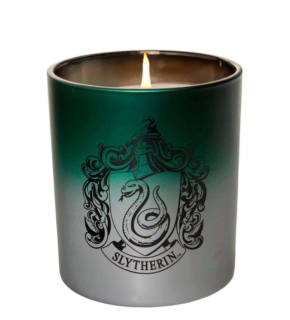 Insight Editions Harry Potter Slytherin Large Glass Candle Buy