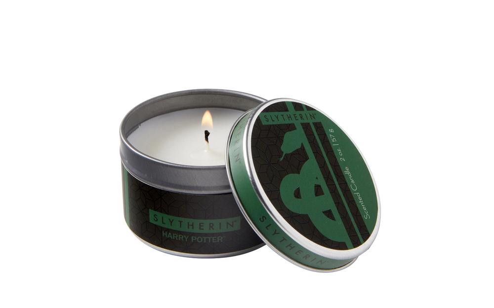 Harry Potter Slytherin Scented Tin Candle, 9781682984079