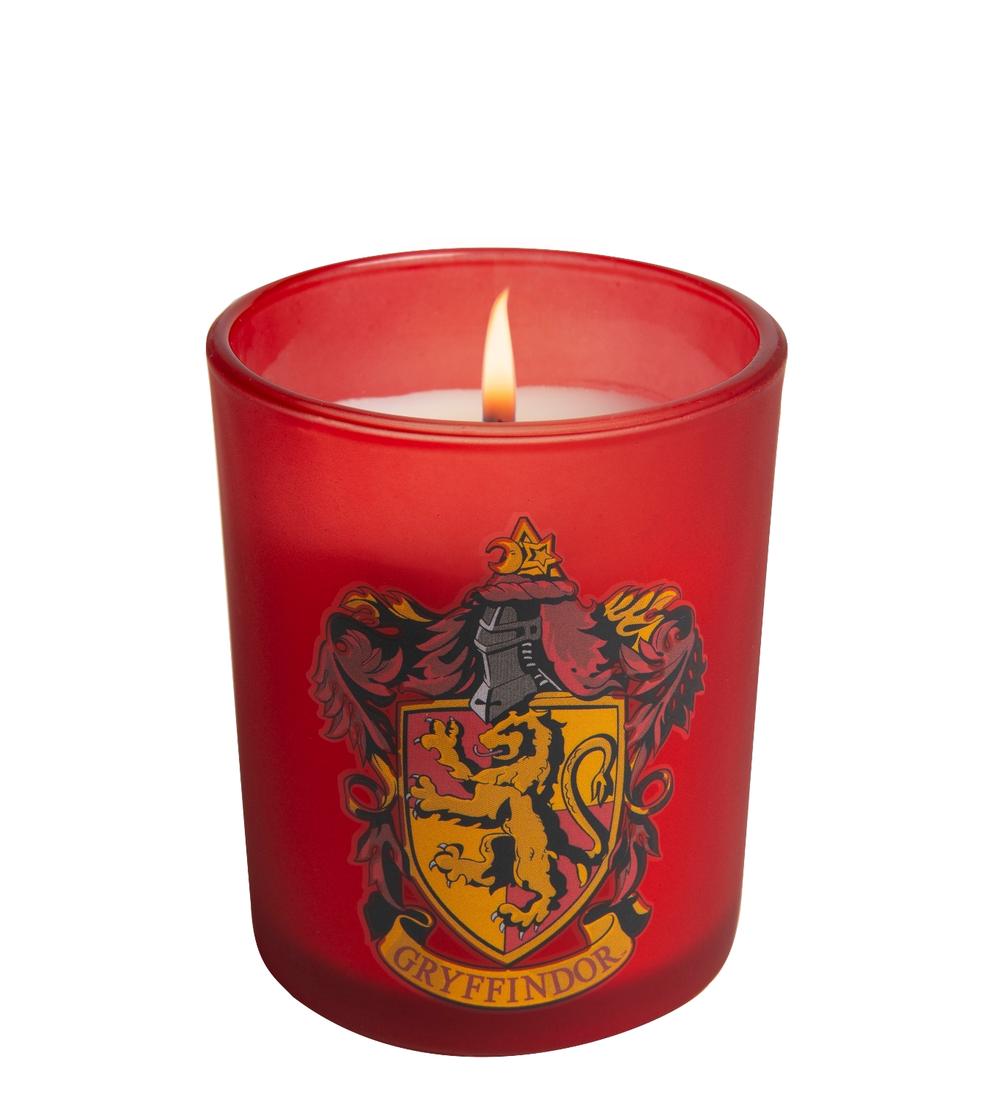 Insight Editions Harry Potter: Gryffindor Glass Votive Candle, 9781682984932