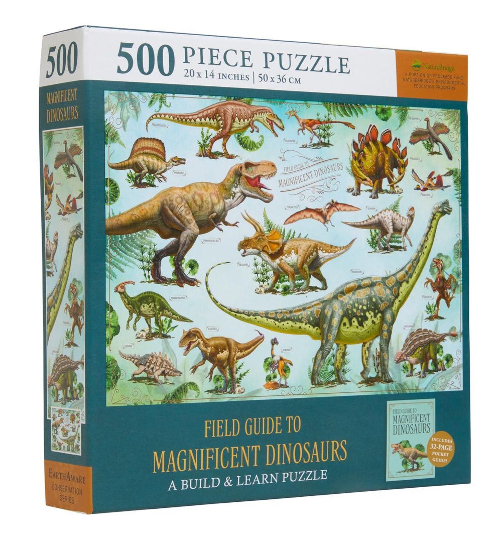 Field Guide to Magnificent Dinosaurs by Earth Aware - ISBN: 9781682986745