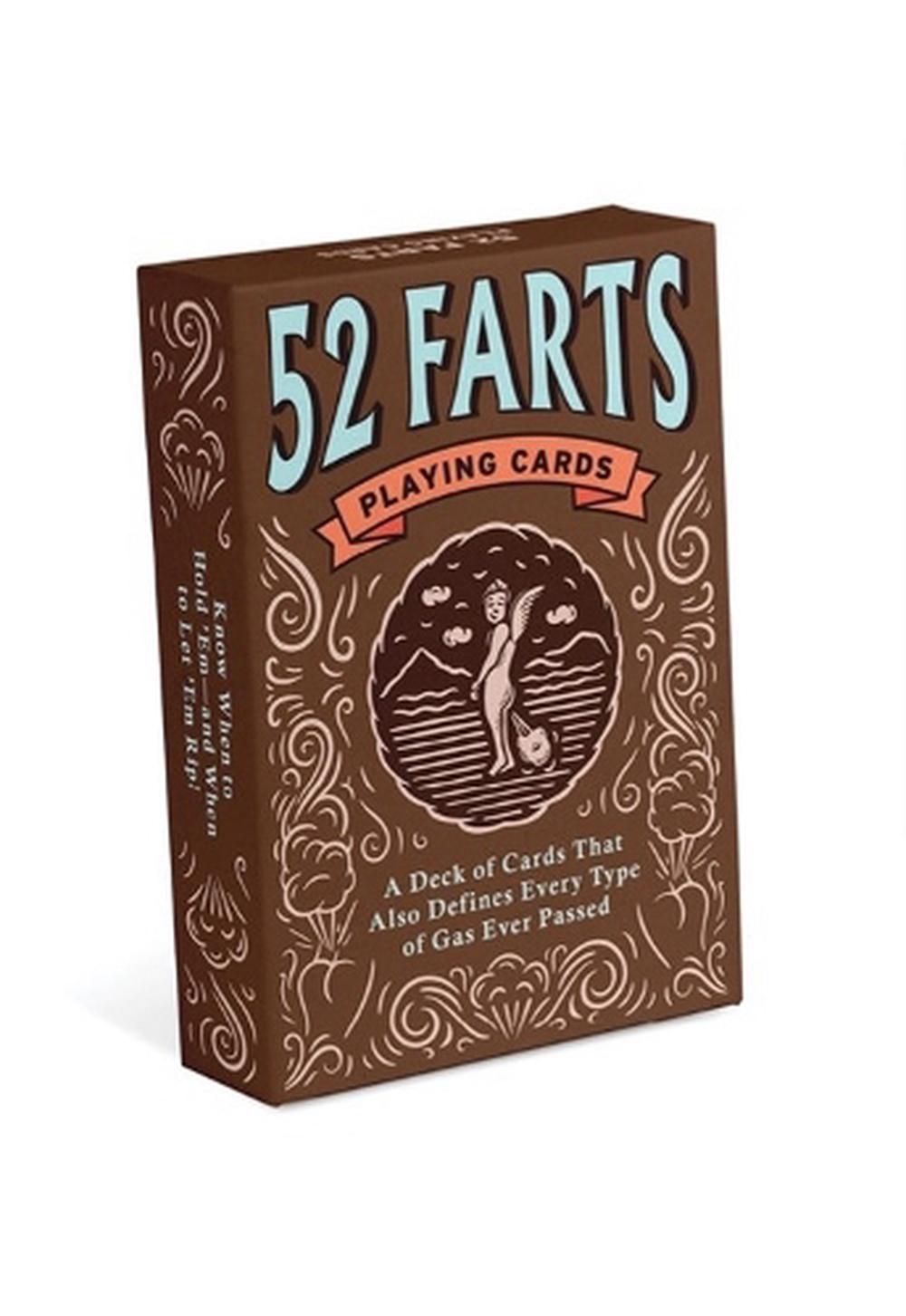 Knock Knock 52 Farts Playing Cards Deck, 9781683492474