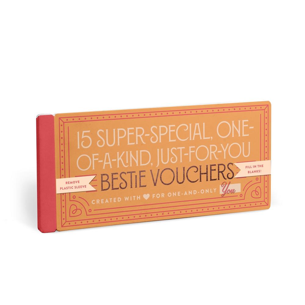 Knock Knock Fill in the Love Bestie Vouchers, Booklet of 15 Friend Coupons, 9781683493563
