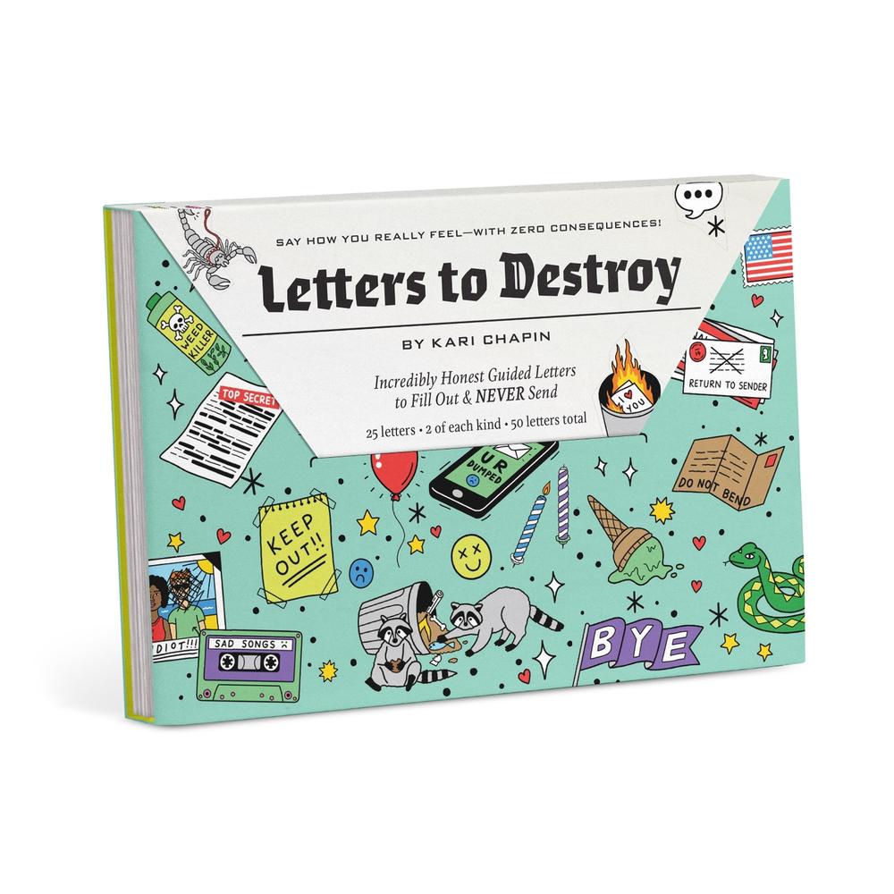Knock Knock Letters to Destroy Journal by Knock Knock - ISBN: 9781683494294