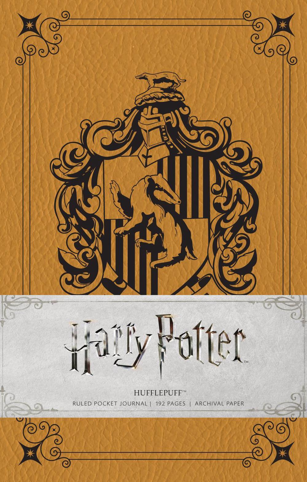 Insight Editions Harry Potter: Hufflepuff Ruled Pocket Journal by Insight Editions - ISBN: 9781683830337
