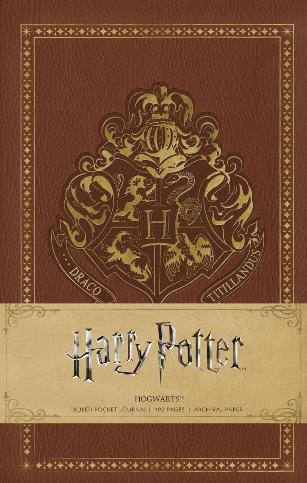 .. Warner Bros. Consumer Products Inc. Harry Potter: Hogwarts Ruled Pocket Journal by .. Warner Bros. Consumer Products Inc. - ISBN: 9781683830351