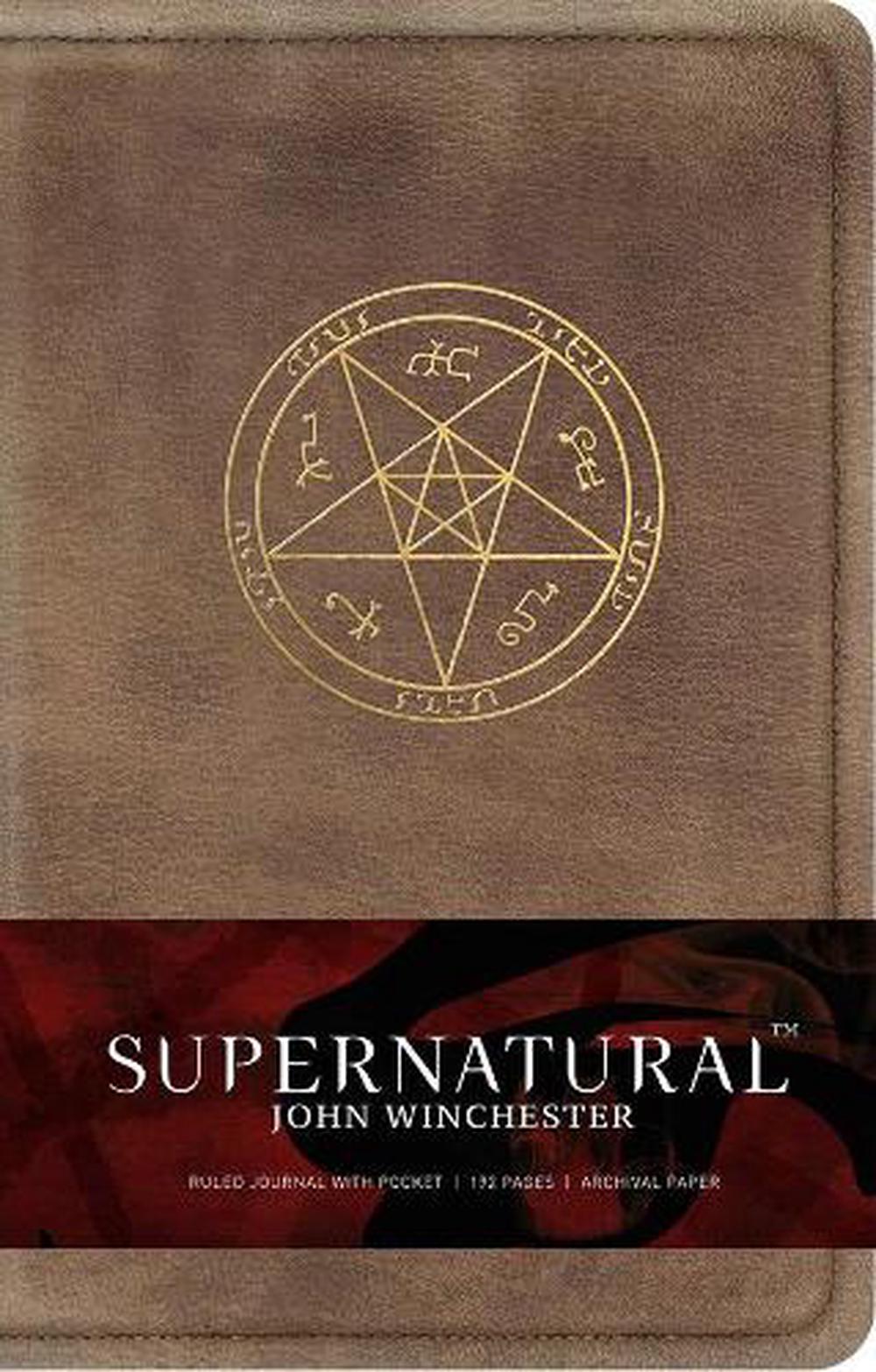 Supernatural Hardcover Ruled Journal 2, 9781683830740