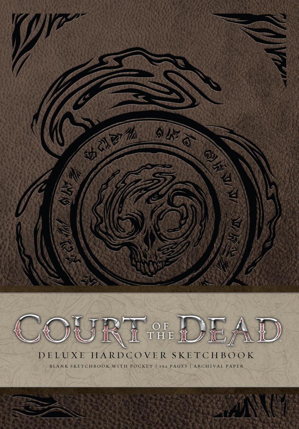 Court of the Dead Hardcover Blank Sketchbook by Jacob Murray - ISBN: 9781683831235