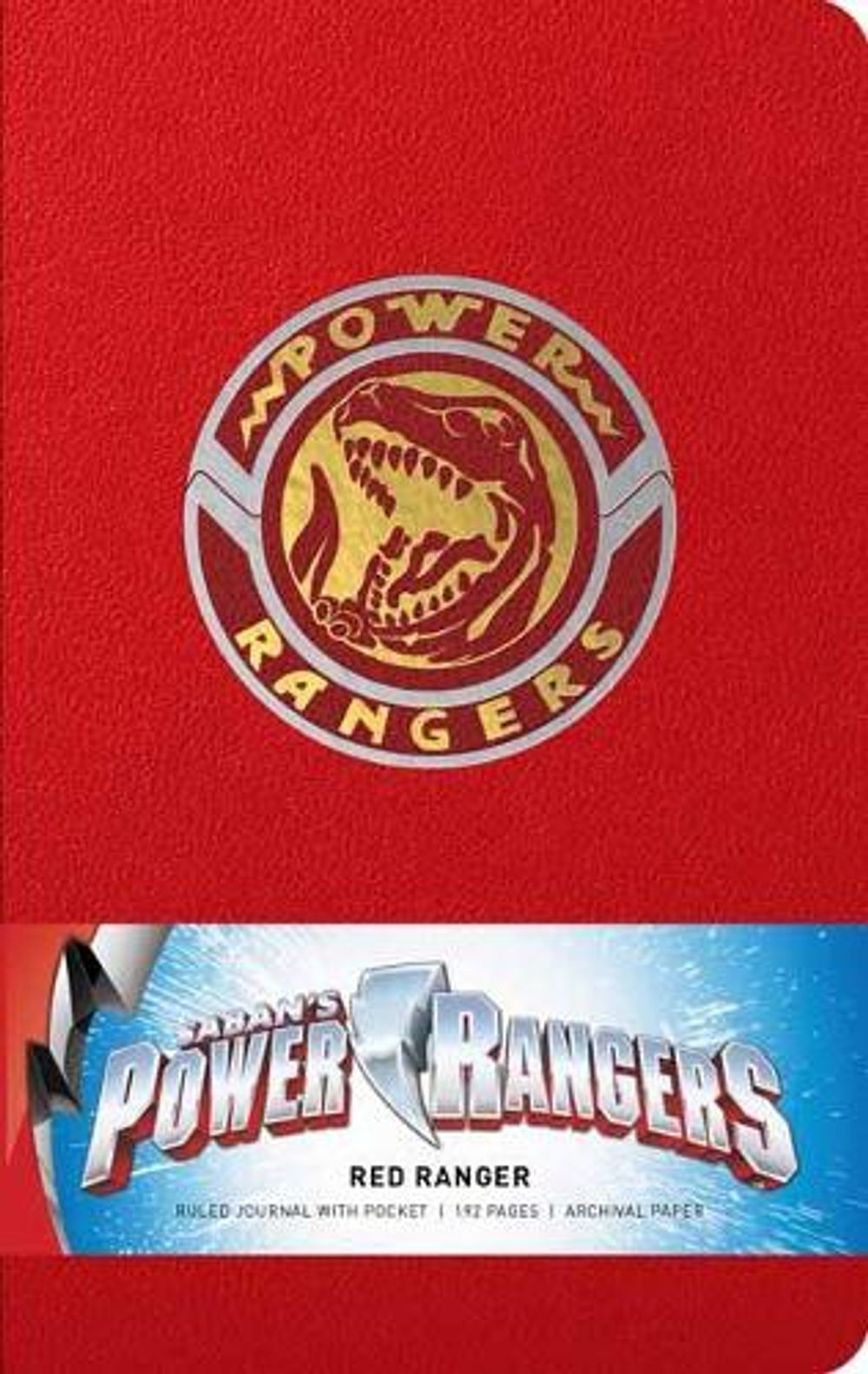 Insight Editions Power Rangers: Red Ranger Hardcover Ruled Journal by Insight Editions - ISBN: 9781683831402