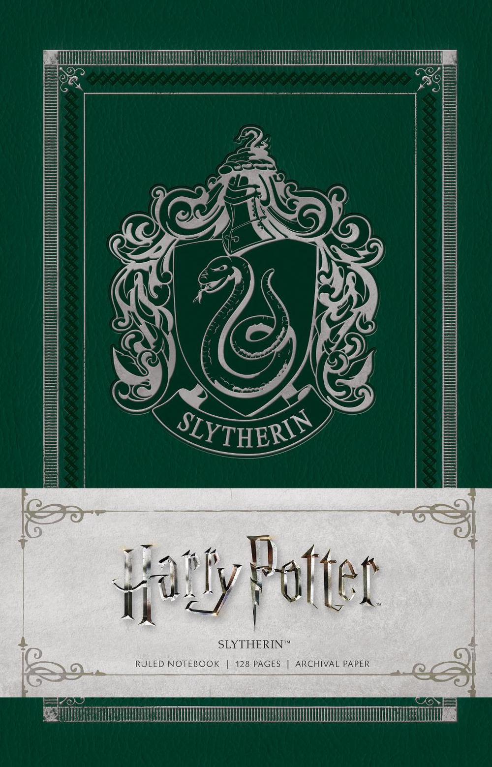 Insight Editions Harry Potter: Slytherin Ruled Notebook by Insight Editions - ISBN: 9781683832621