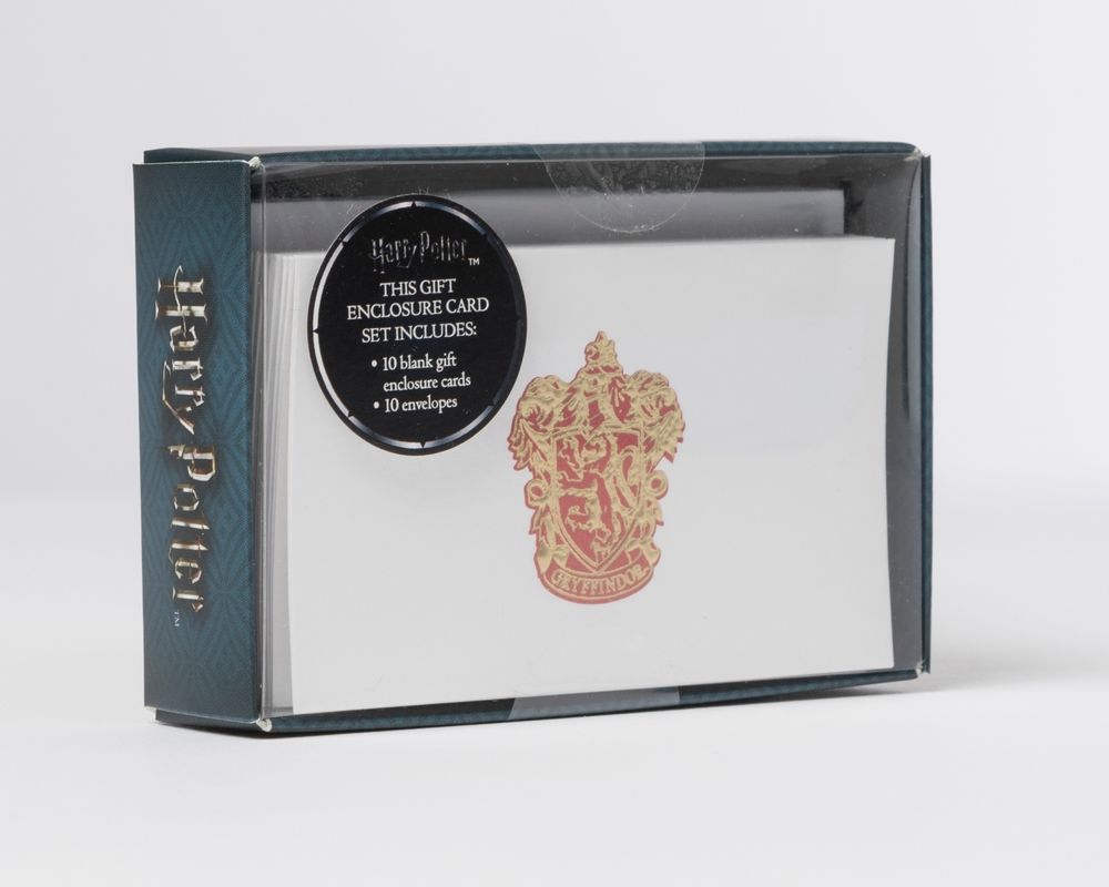 Insight Editions Harry Potter: Gryffindor Crest Foil Gift Enclosure Cards by Insight Editions - ISBN: 9781683832751
