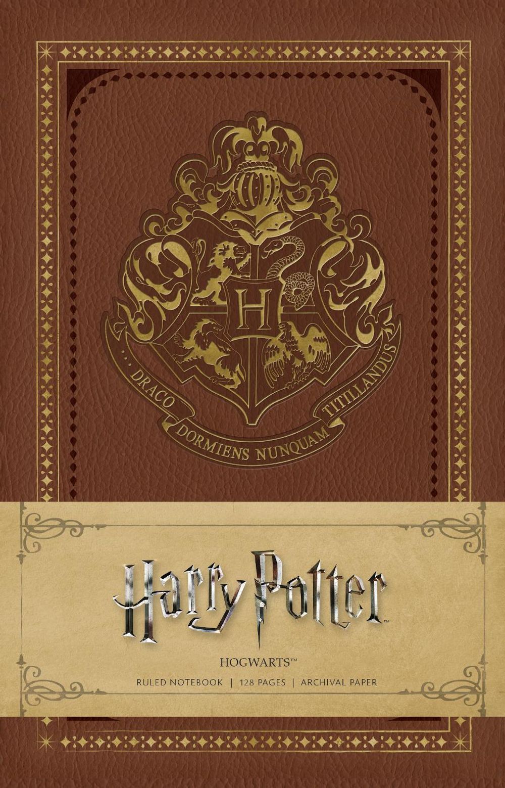 Insight Editions Harry Potter: Hogwarts Ruled Notebook by Insight Editions - ISBN: 9781683832850