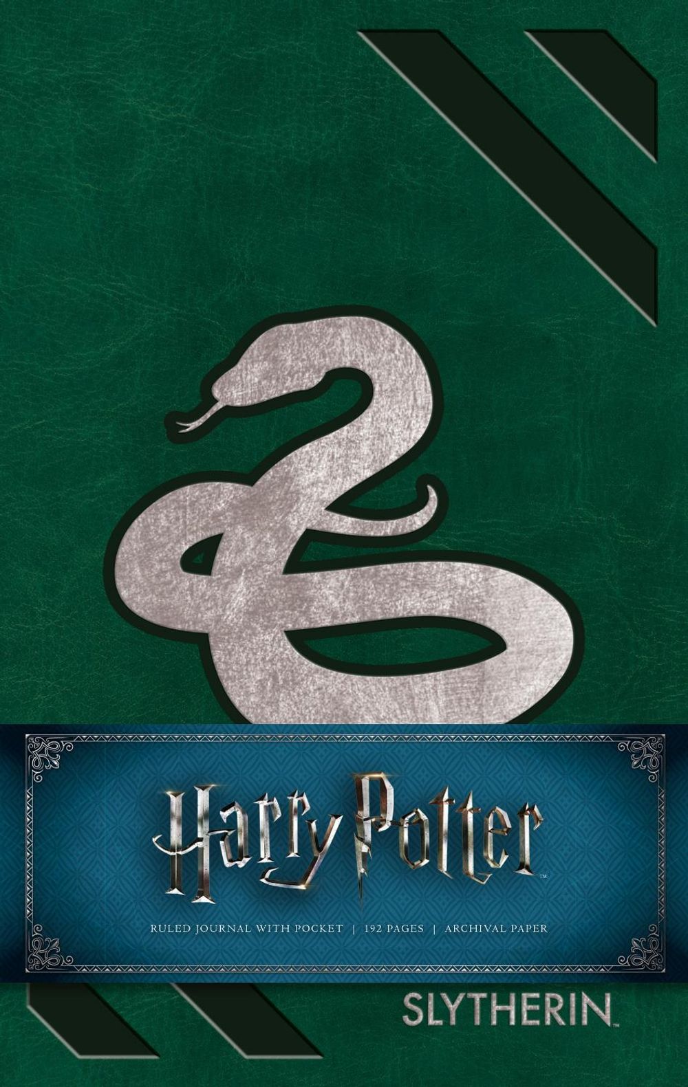 Insight Editions Harry Potter Slytherin Hardcover Ruled Journal by Insight Editions - ISBN: 9781683833185