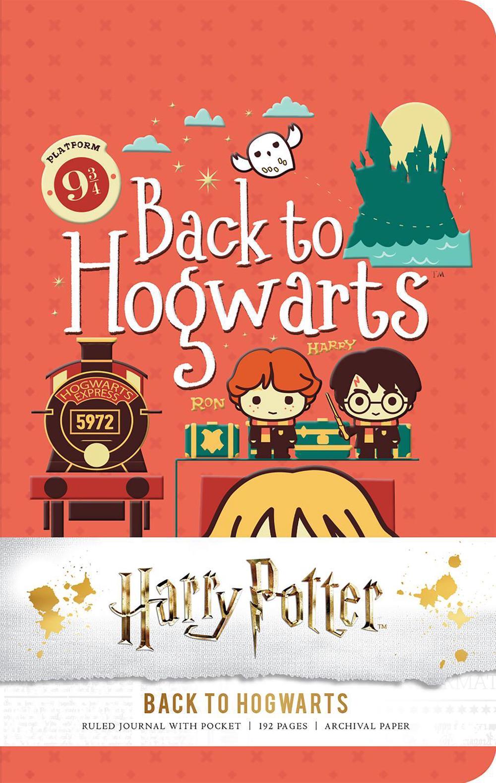 Insight Editions Harry Potter: Back to Hogwarts Ruled Pocket Journal by Insight Editions - ISBN: 9781683837688