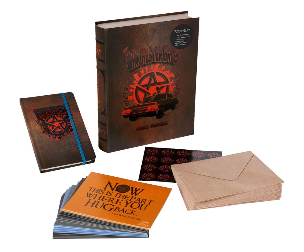 Supernatural Deluxe Note Card Set (With Keepsake Box), 9781683837817